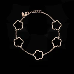 Cesare Pompanon Bracelet FDM Multi Trefles Rose FBR28524 ON R